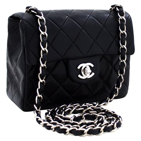 chanel bag black chain|black chanel cross body bag.